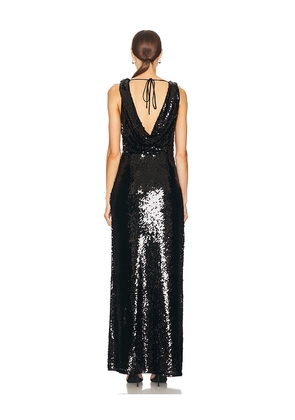 House of Harlow 1960 x REVOLVE Viola Maxi Gown in Black. Size XS. Also in S.