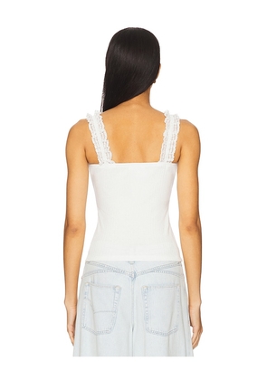 HEARTLOOM Koko Top in White. Size M. Also in L, XL.