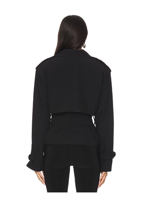 Favorite Daughter The Cropped Charles Trench in Black. Size L. Also in S, M.