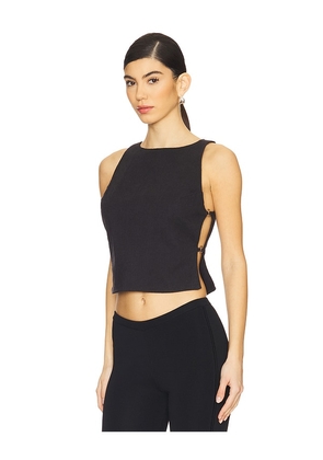 Free People x REVOLVE Eliza Top in Black. Size M. Also in L, XL.