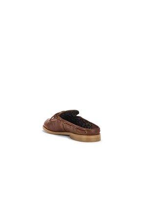 Free People Seas The Day Mule in Brown. Size 10. Also in 6, 6.5, 7, 7.5, 8, 8.5, 9.5.