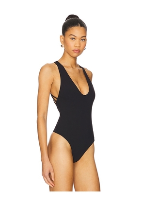 Free People Sydney Halter Bodysuit in Black. Size S. Also in L, M, XL, XS.