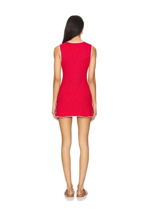 JoosTricot Mini Dress in Red. Size L. Also in S.