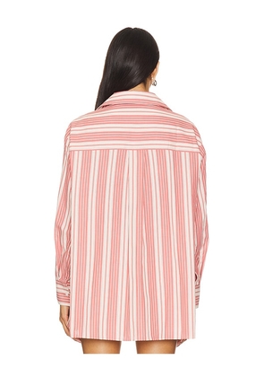 FAITHFULL Capri Shirt in Coral. Size M. Also in S, L, XL.