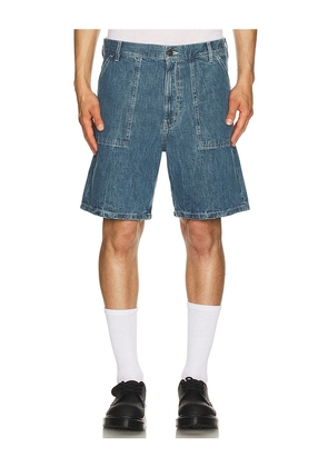 Jeanerica Genua Worker Chino Shorts in Blue. Size 31. Also in 30, 36.