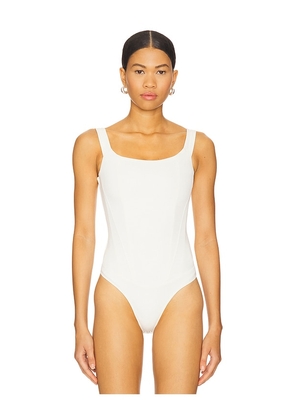Good American Sculpting Corset Bodysuit in Ivory. Size M. Also in S, XS, XXXXL/4X.