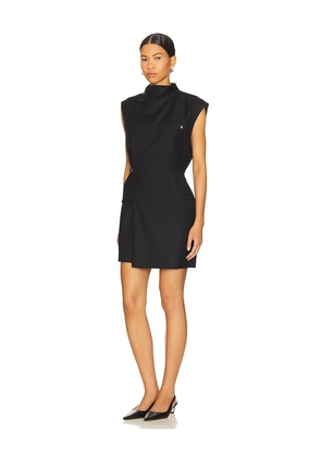 Helmut Lang Cowl Neck Blazer Dress in Black. Size S. Also in L.