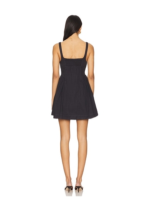 Free People Astrid Oxford Mini Dress in Black. Size S. Also in M.