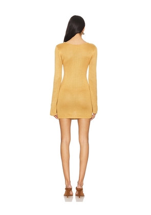 Flook The Label Soraya Dress in Lemon. Size S. Also in M.