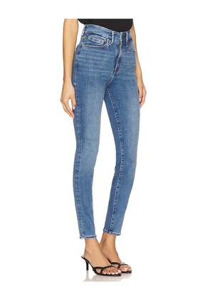 Good American Always Fits Good Legs Skinny Jeans in Blue. Size 14-18. Also in 20-26, 28-32.