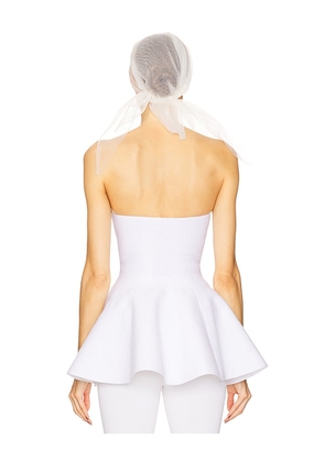 Helsa Maude Knit Top in Ivory. Size S. Also in M.