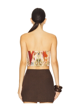 Falguni Shane Peacock x REVOLVE Corset Top in Beige. Size S. Also in XS, XL.
