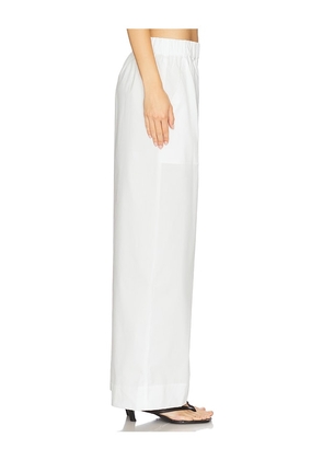 SIMKHAI Arden Pull On Pant in White. Size M. Also in S.