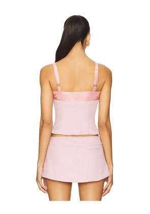 Fait Par Foutch Evelyn Top in Rose. Size M. Also in XS, S.