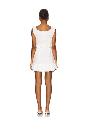 Fait Par Foutch Jasmine Dress in White. Size M. Also in L.