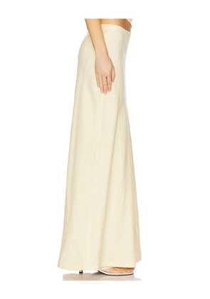 FAITHFULL x REVOLVE Antibes Skirt in Lemon. Size M. Also in S, XS, L, XL.
