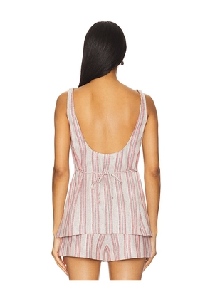 FAITHFULL Var Top in Red,Green. Size M. Also in S, XL.