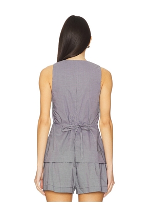 FAITHFULL x REVOLVE Maya Vest in Black. Size S. Also in XS, XL.