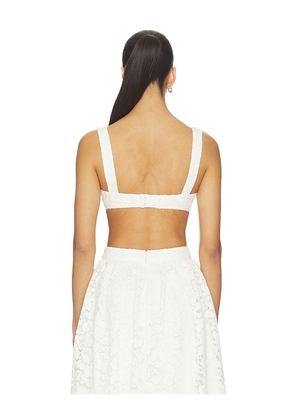 Lovers and Friends Teagan Top in White. Size L. Also in XXS, S, XL.