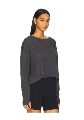 Free People x FP Movement My Time Layer Top in Black. Size M. Also in L, S, XL, XS.