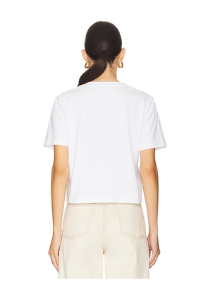 Favorite Daughter The Favorite T-shirt in White. Size L. Also in XS, S, M.