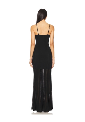 House of Harlow 1960 x REVOLVE Juliette Maxi Knit Dress in Black. Size XL. Also in M.
