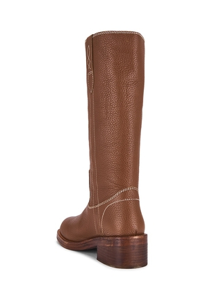 Free People Blaze Pull On Boot in Brown. Size 11. Also in 10, 6, 6.5, 8, 8.5, 9, 9.5.