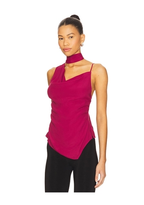 Free People True To You Tank in Burgundy. Size M. Also in S, XL, XS.