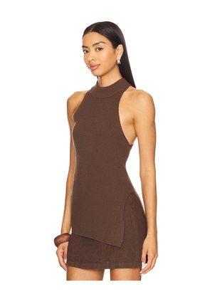 HEARTLOOM Jones Top in Chocolate. Size M. Also in XS, L.