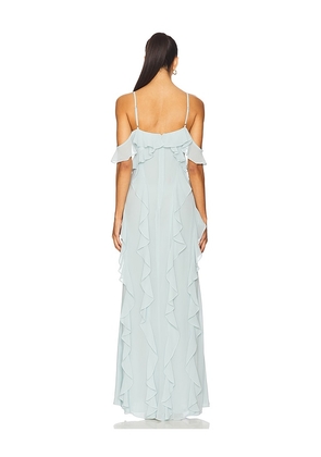 House of Harlow 1960 x REVOLVE Mandy Gown in Baby Blue. Size M. Also in XS, S.