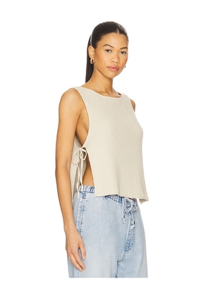 Free People x free-est Lizzie Sweater Top In Summer Sand in Beige. Size M. Also in L.