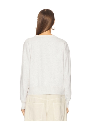 Isabel Marant Etoile Mobyli Sweatshirt in Ivory. Size 36/4. Also in 34/2.