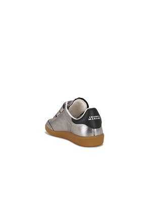 Isabel Marant Beth Sneaker in Metallic Silver. Size 38. Also in 41.