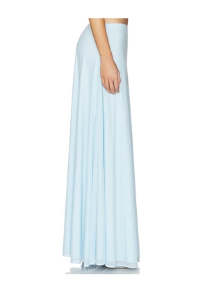 Kate Barton Jersey Circle Skirt in Baby Blue. Size M. Also in XS, S.