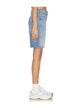 MOTHER The Undercover Bermuda Short in Blue. Size 23. Also in 24, 26, 27, 29, 32.