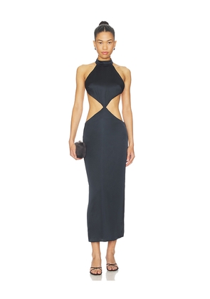 NBD Shai Maxi Dress in Black. Size L. Also in M, S, XL, XS, XXS.