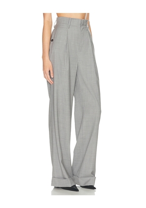 Helsa The Paperbag Trouser in Grey. Size M. Also in L, XL.