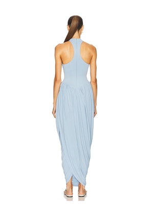 Helsa The Duchess Jersey Dress in Baby Blue. Size M. Also in L, XL.