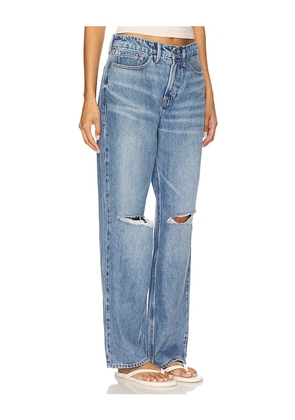 Good American Good 90s Relaxed in Blue. Size 2. Also in 4, 6, 8.