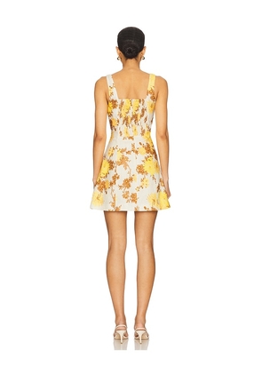 FAITHFULL Felice Mini Dress in Ivory. Size M. Also in L.