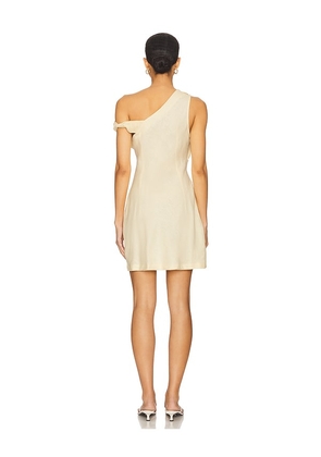FAITHFULL Suis Mini Dress in Lemon. Size S. Also in XS.