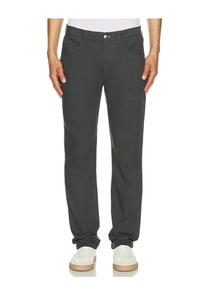 Faherty Movement Linen 5 Pocket Pant in Charcoal. Size 34x32. Also in 38x32.