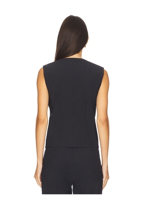 HERSKIND Atlas Vest in Navy. Size 34. Also in 36, 32, 38, 40.