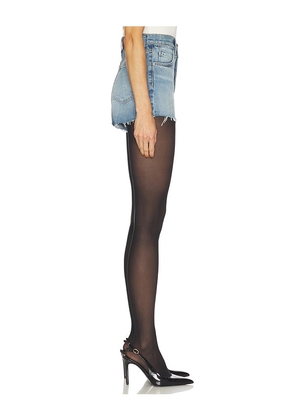GRLFRND Nadia V Front Short in Blue. Size 25. Also in 24, 27, 29, 30.