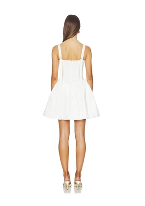 Kate Barton Taylor Dress in White. Size 2. Also in 4, 6, 8.