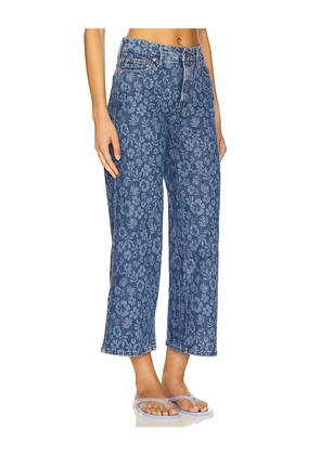 Good American Good Waist Cropped Palazo in Blue. Size 2. Also in 10, 20, 4.