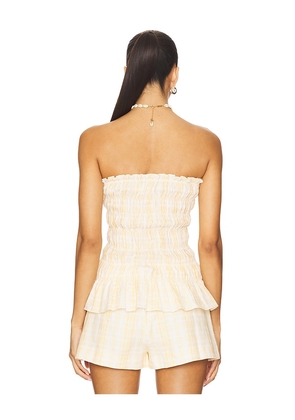 FAITHFULL Iris Top in Cream. Size M. Also in XS, S.