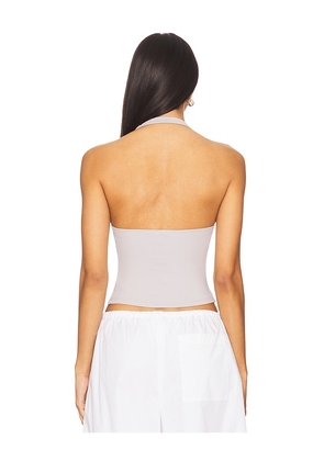 Free People x Intimately FP Still Here Halter In Raindrops in Grey. Size M. Also in L, XL.