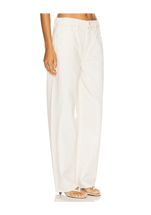 Good American Good Standard Baggy in Ivory. Size 14. Also in 12, 16, 2, 22.