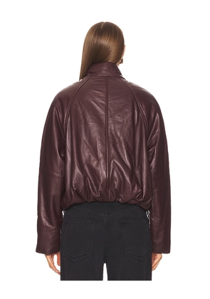IRO Delta Jacket in Burgundy. Size 34. Also in 40.